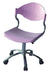【天天向上】TML605A电镀升降办公转椅培训椅办公椅职员椅会议椅